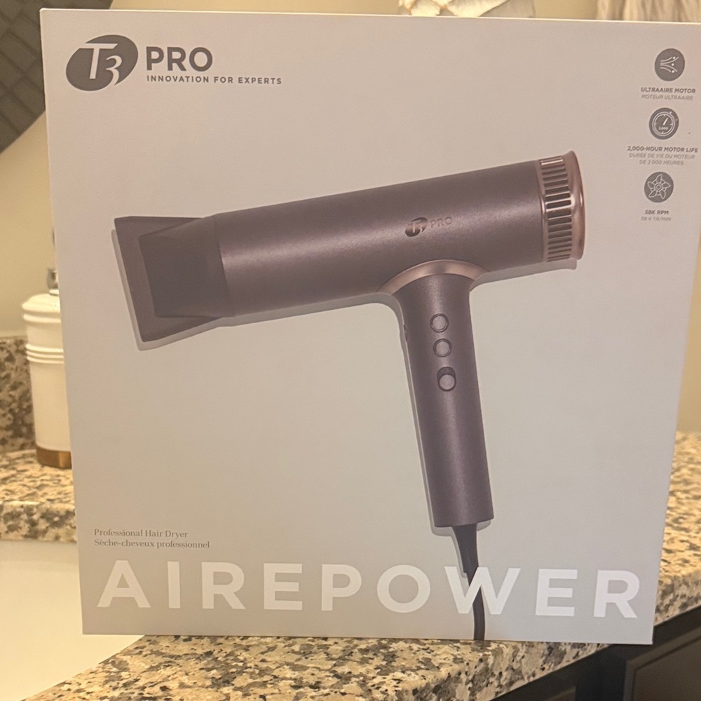 T3 Pro Airepower Hair Dryer - brand new in box!!!!!